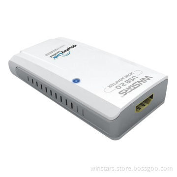 USB 2.0 HDMI/Video Adapter for 7 Monitors, 2,048 x 1,152P